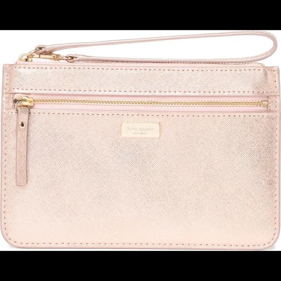metallic leather wristlet by
KATE SPADE NEW YORK - Picture 5 of 17